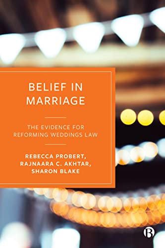 Sharon Blake - Belief in Marriage : The Evidence for Reforming Wedding image 1