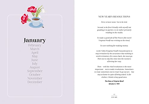 Francesca Beauman - Literary Almanac : A year of seasonal reading - Ha image 2