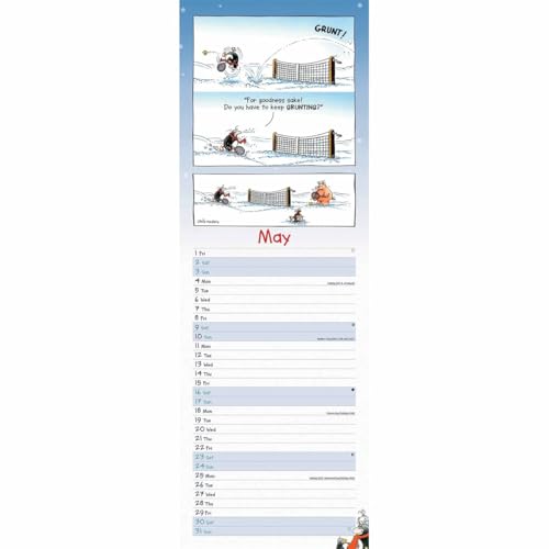 ERIC THE PENGUIN Slim Calendar 2026 - Calendar - B245z £8.84 - PicClick UK