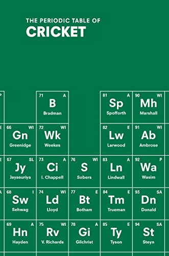John Stern - Periodic Table of CRICKET - Paperback image 1