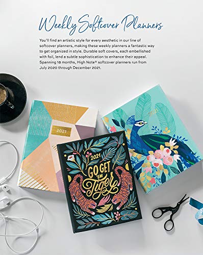 SELLERS PUBLISHING I - PEACH GEOMETRIC 2021 WEEKLY PLANNER - Paperback image 6