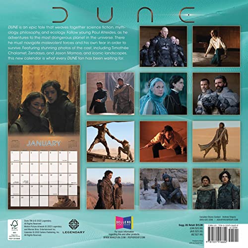 LEGENDARY AND WARNER - DUNE - Non-book item image 4
