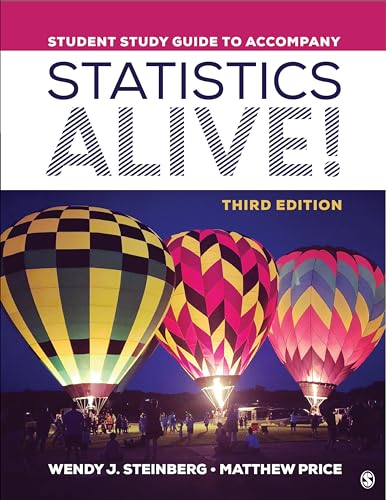 Zoe Brier - Student Study Guide to Accompany Statistics Alive! - Paper image 1