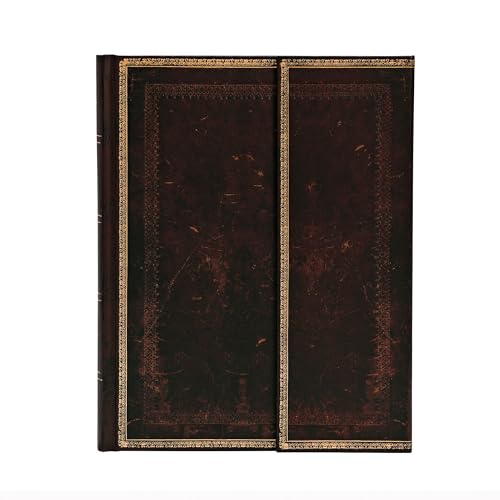 Paperblanks - Old Lthr, Black Moroc, Ult, Lin - Paperback image 1