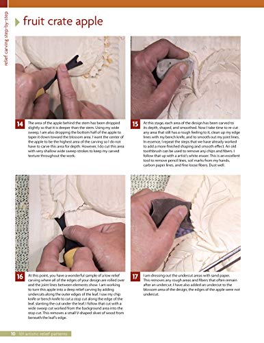 Lora S. Irish - 101 Artistic Relief Patterns for Woodcarvers, Woodburn image 2