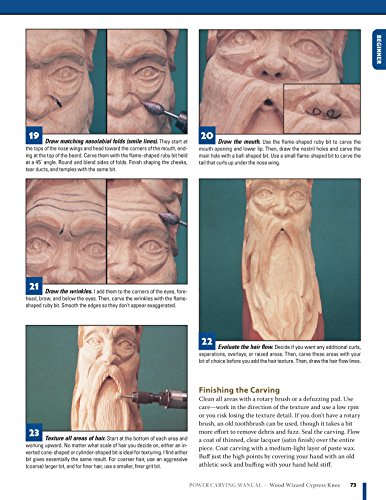 Wanda Marsh - Power Carving Manual, Second Edition : Tools, Techniques image 4