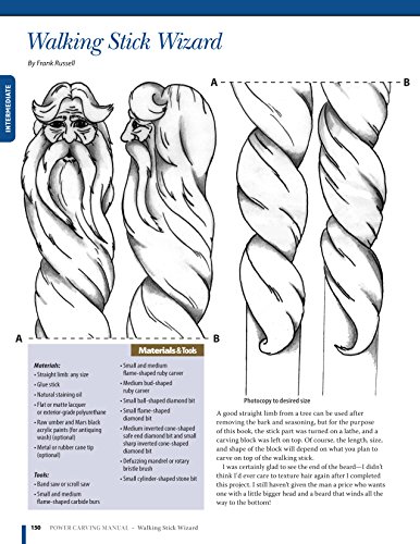 Wanda Marsh - Power Carving Manual, Second Edition : Tools, Techniques image 6