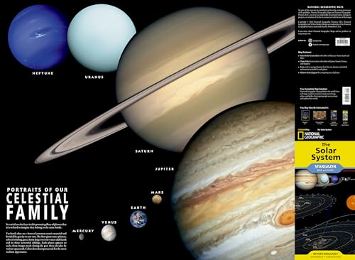 National Geographic - National Geographic Solar System Map (Stargazer image 2