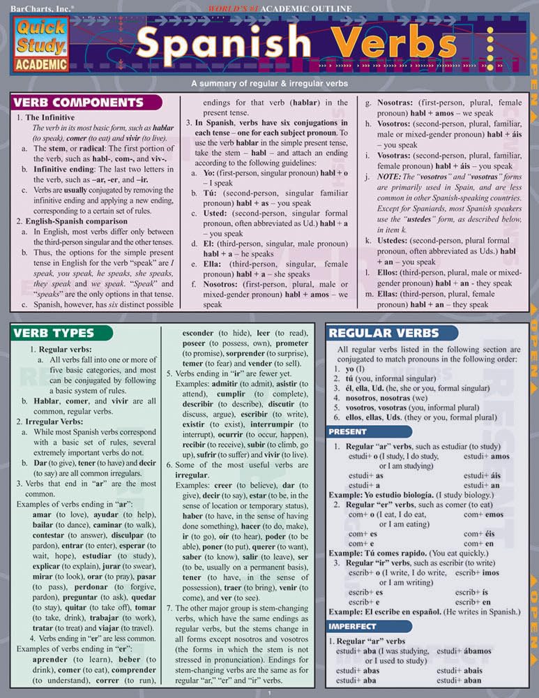 William Bengtson - Spanish Verbs - Paperback image 1