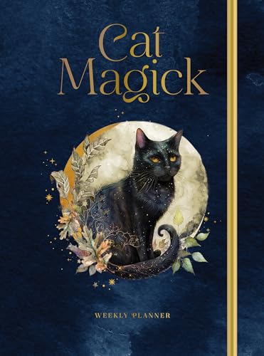 Editors of Rock Poin - Cat Magick : Undated Weekly and Monthly Planner image 1