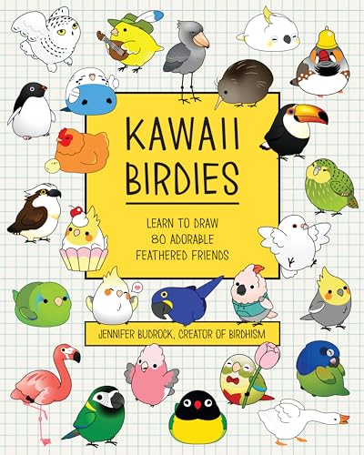 Jen Budrock - Kawaii Birdies : Learn to Draw 80 Adorable Feathered Fri image 1