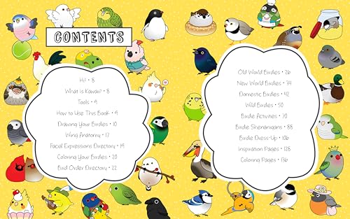 Jen Budrock - Kawaii Birdies : Learn to Draw 80 Adorable Feathered Fri image 2