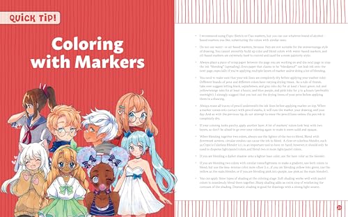 Yoai - Anime Art Class Sketchbook : Includes Drawing Tips and Over 100 image 6