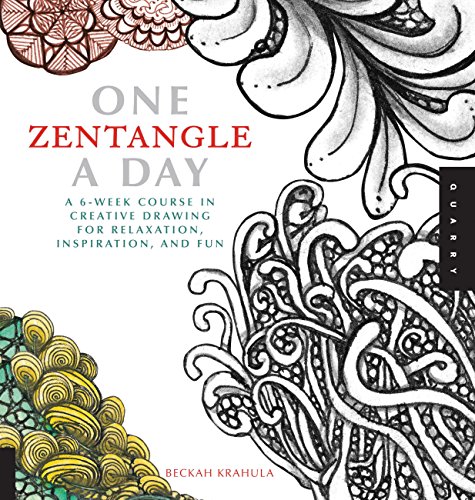Beckah Krahula - One Zentangle A Day : A 6-Week Course in Creative Dra image 1