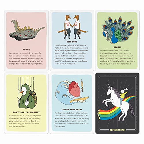 Suzi Barrett - Knock Knock Affirmators : 50 Affirmative Cards to Help image 2