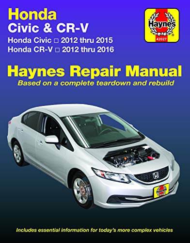 Haynes Publishing - Honda Civic & CR-V (12-16) : 2012-16 - Paperback image 1