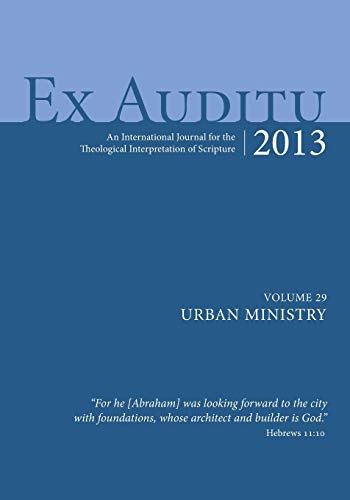 Ex Auditu - Volume 29