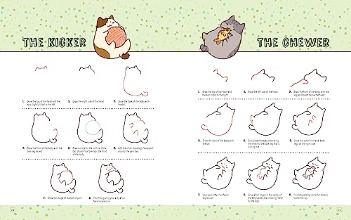 Olive Yong - Mini Kawaii Kitties : Learn How to Draw 75 Cats in All Th image 3