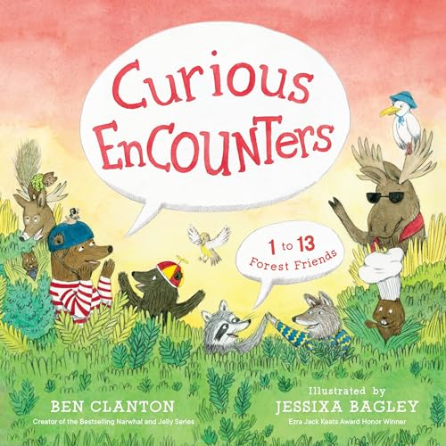 Ben Clanton - Curious Encounters : 1 to 13 Forest Friends - Hardback image 1
