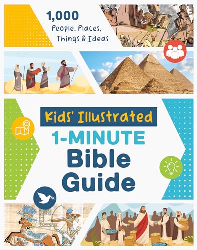 Jean Fischer - Kids' Illustrated 1-Minute Bible Guide - Paperback image 1