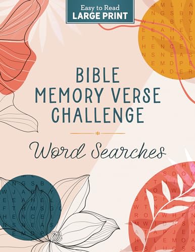 Compiled by Barbour - Bible Memory Verse Word Searches Large Print - P image 1