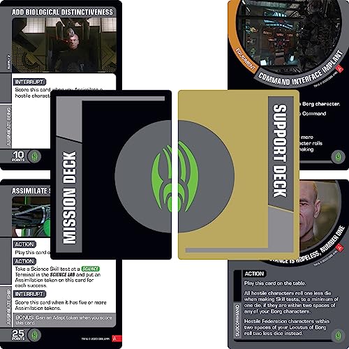Star Trek Away Teams Starter Set : Wolf 359 (Federation: Riker +3 Vs L image 6