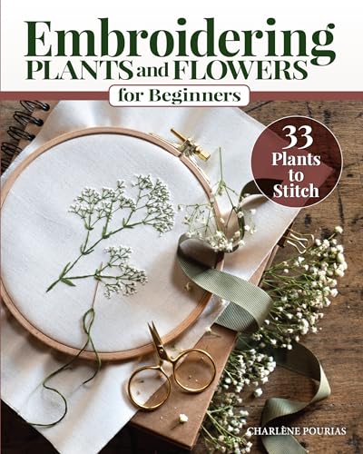 Charlene Pourias - Embroidering Plants and Flowers for Beginners : 33 image 1