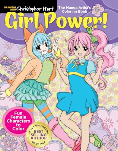 Christopher Hart - Manga Artist's Coloring Book: Girl Power! : Fun image 1