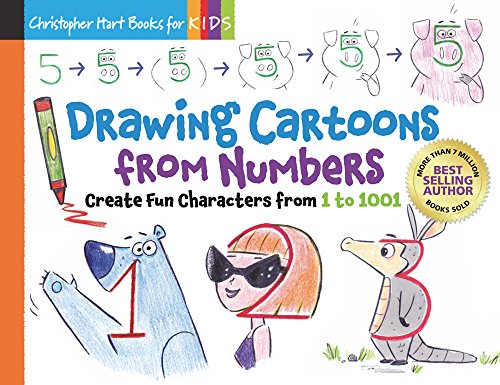 Christopher Hart - Drawing Cartoons From Numbers : Create Fun Characte image 1