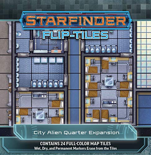 Starfinder Flip-Tiles: City Alien Quarter Expansion - Non-book item image 1
