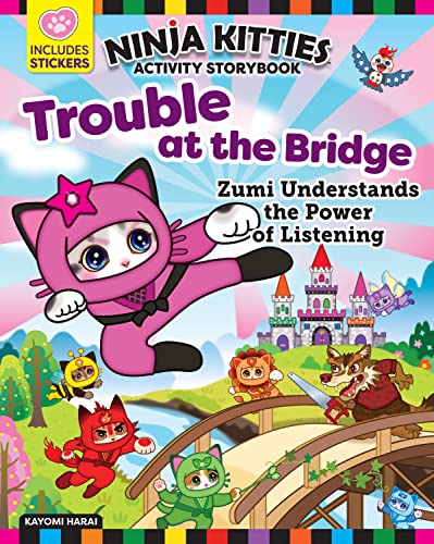 Kayomi Harai - Ninja Kitties Trouble at the Bridge Activity Storybook image 1