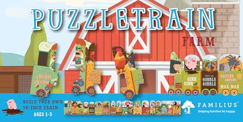 Christopher Robbins - Farm Animals 26-Piece Puzzle - Jigsaw Puzzle