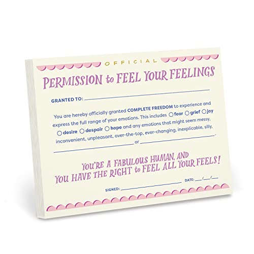 Em & Friends - Permission to Feel Your Feelings Notepad - Paperback image 1