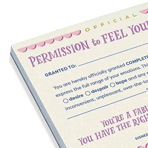 Em & Friends - Permission to Feel Your Feelings Notepad - Paperback image 3