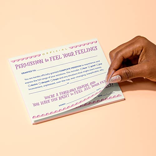Em & Friends - Permission to Feel Your Feelings Notepad - Paperback image 4