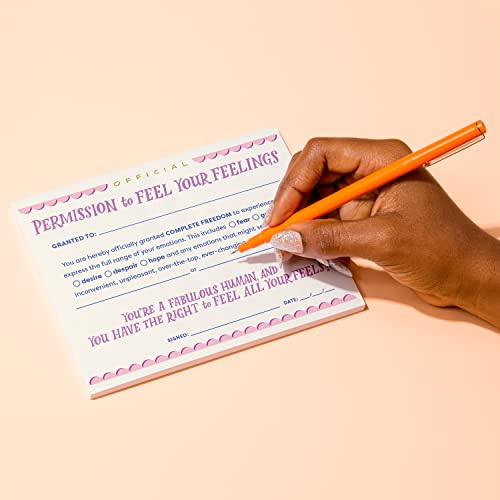 Em & Friends - Permission to Feel Your Feelings Notepad - Paperback image 5