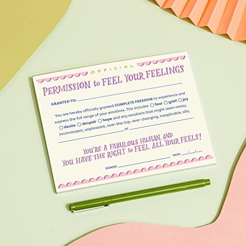 Em & Friends - Permission to Feel Your Feelings Notepad - Paperback image 7