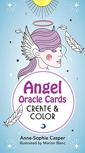Anne-Sophie Casper - Angel Oracle Cards: Create And Color : 33 Customi image 1