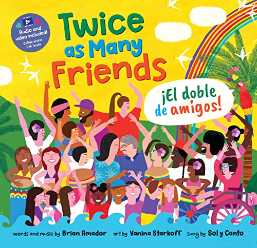 Brian Amador - Twice as Many Friends / El doble de amigos - Paperback image 1