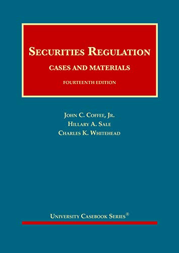 Charles K. Whitehead - Securities Regulation - Hardback image 1