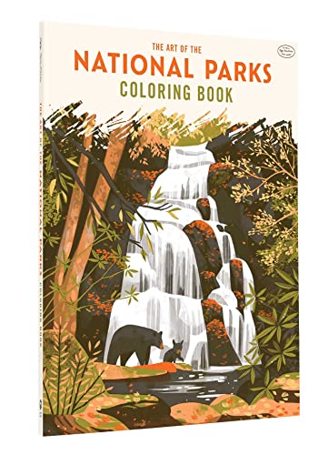 Fifty-Nine Parks - Art of the National Parks Coloring Book - Paperback image 1
