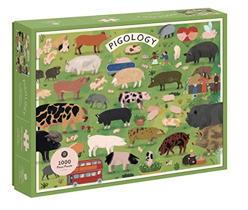 Camilla Pintonato - Pigology : 1000 Piece Puzzle - Jigsaw Puzzle image 1