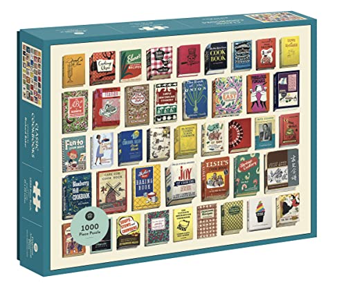 Richard Baker - Classic Cookbooks : 1000 Piece Puzzle - Jigsaw Puzzle image 1