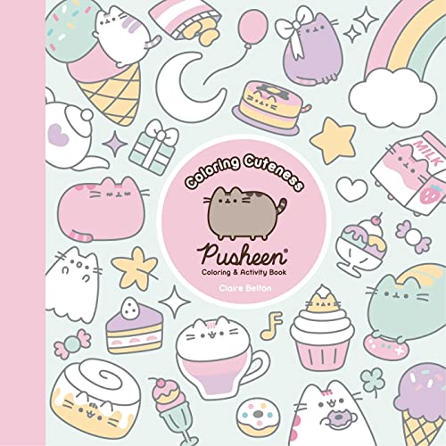 Claire Belton - Coloring Cuteness : A Pusheen Coloring & Activity Book image 1
