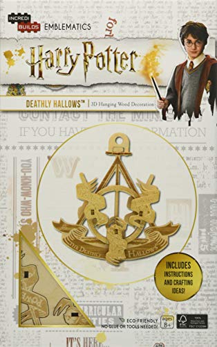 Insight Editions - IncrediBuilds Emblematics: Harry Potter: Deathly Ha image 1