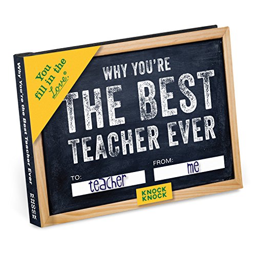 Knock Knock Why You`re the Best Teacher Ever Fill in the Love Journal image 1