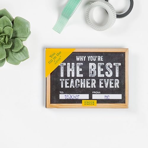 Knock Knock Why You`re the Best Teacher Ever Fill in the Love Journal image 3