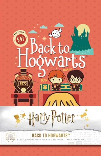 Insight Editions - Harry Potter: Back to Hogwarts Hardcover Ruled Jour image 1