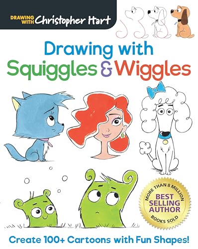 Christopher Hart - Drawing with Squiggles & Wiggles : Create 100+ Cart image 1