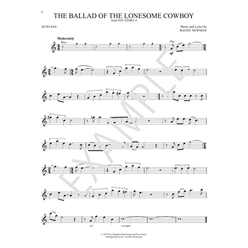 Favorite Disney Songs : Instrumental Play-Along for Alto Sax - Paperba image 4